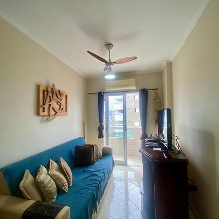 Apto A 50M Da Praia, Com Ar Condicionado, Wifi , Portaria 24H Praia Grande  Exterior foto