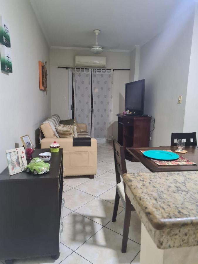 Apto A 50M Da Praia, Com Ar Condicionado, Wifi , Portaria 24H Praia Grande  Exterior foto