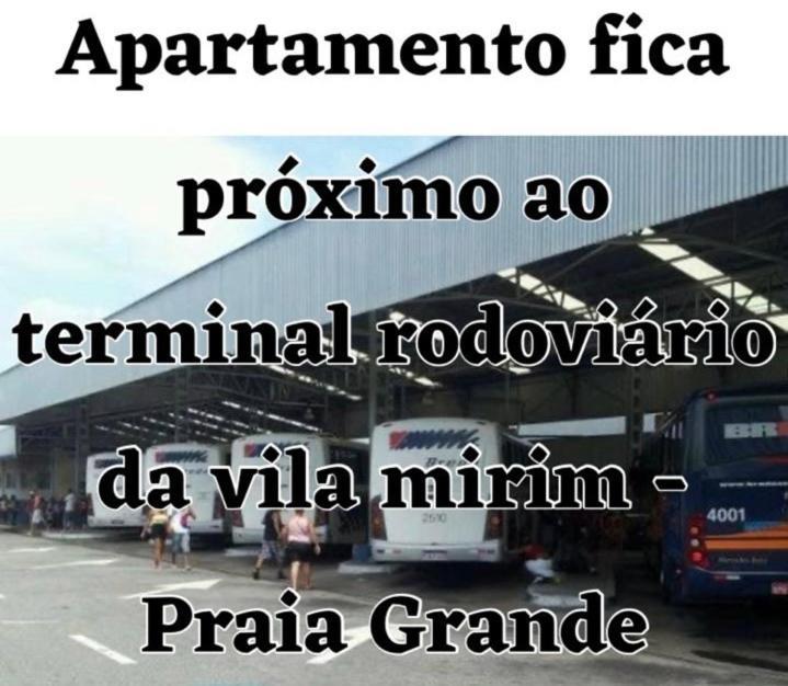 Apto A 50M Da Praia, Com Ar Condicionado, Wifi , Portaria 24H Praia Grande  Exterior foto