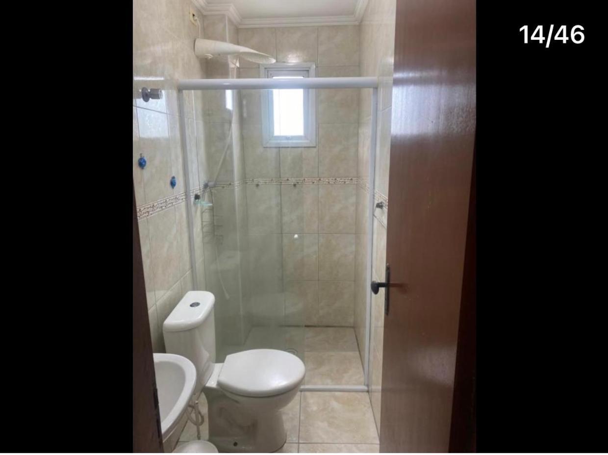 Apto A 50M Da Praia, Com Ar Condicionado, Wifi , Portaria 24H Praia Grande  Exterior foto