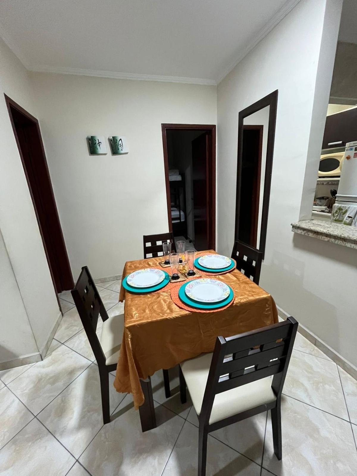 Apto A 50M Da Praia, Com Ar Condicionado, Wifi , Portaria 24H Praia Grande  Exterior foto